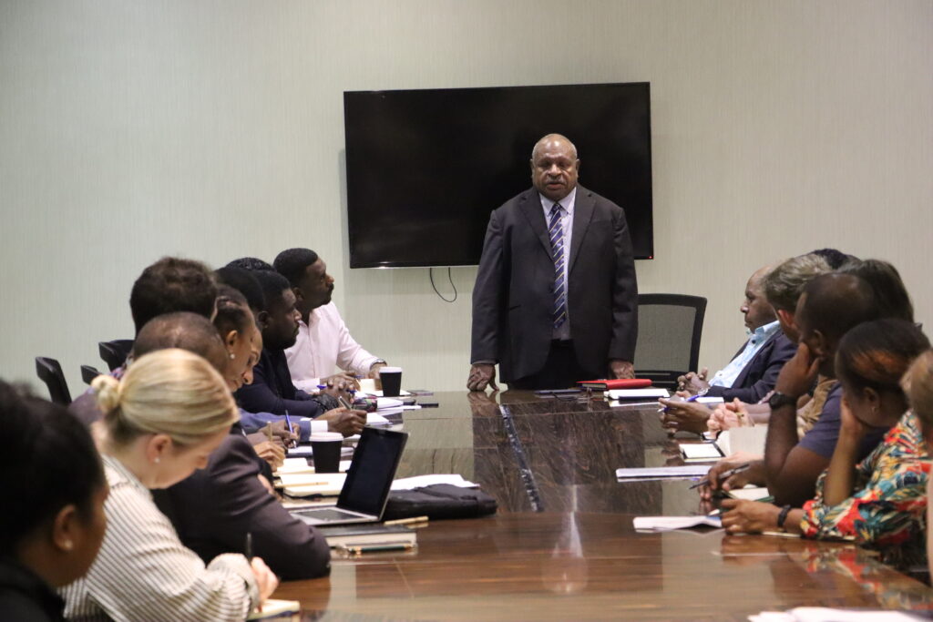 SECRETARY WOHENGU PARTICIPATES IN THE 2025 EMERGING LEADERS DIALOGUE ROUNDTABLE.